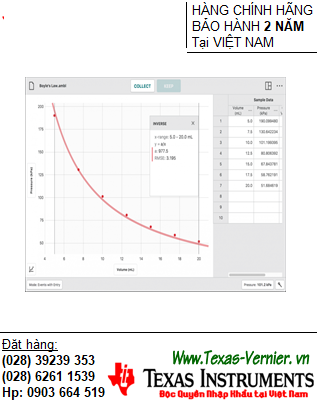 Phần mềm Graphical Analysis™ 4 Softwares  cho Giảng dạy và thí nghiệm 